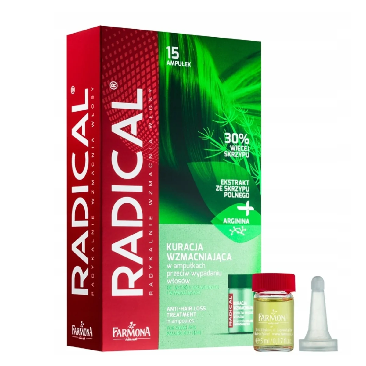 adical anti-hair loss for weak in ampoules