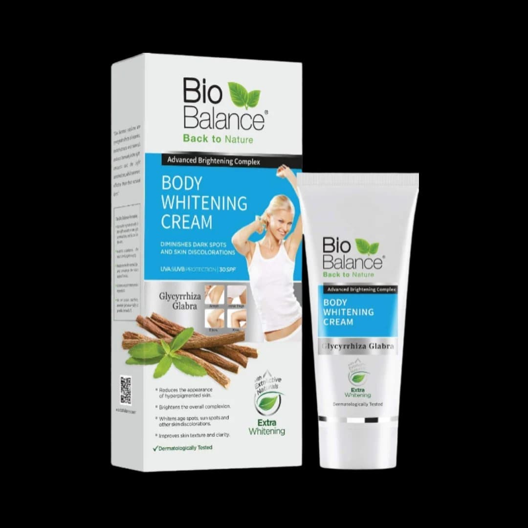 Body whitening cream
