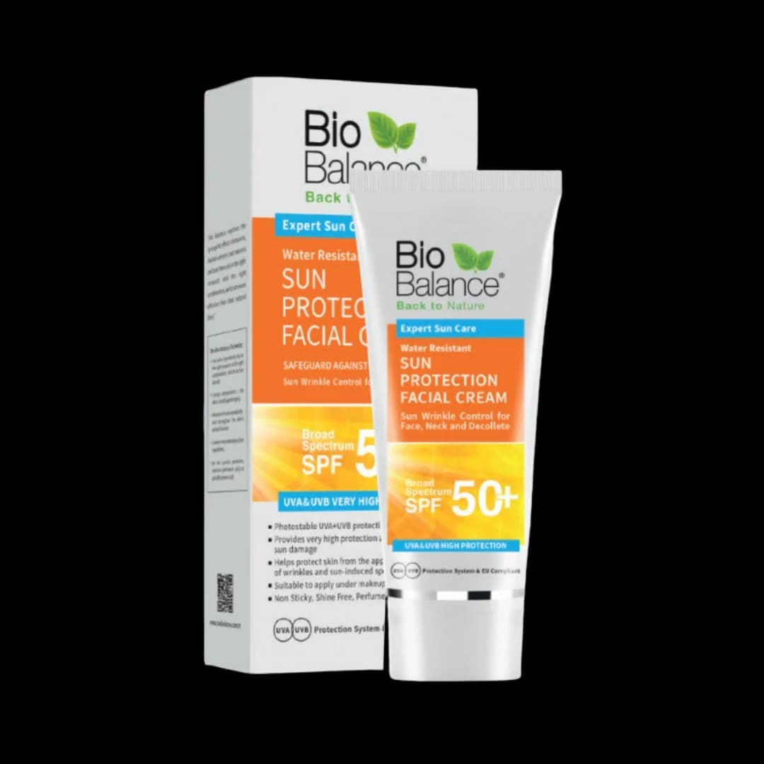 Sun protection facial cream 50+SPF