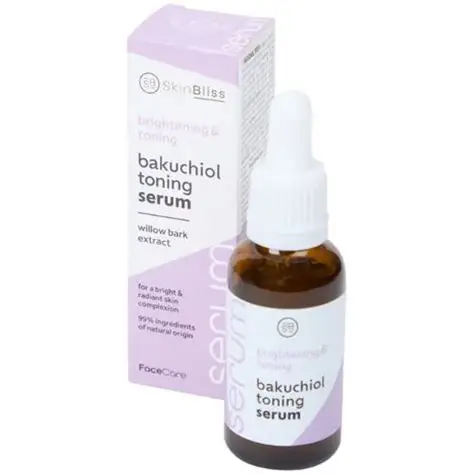 bakuchiol toning serum willow bark